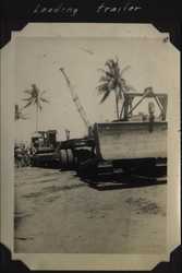 WWII 618 loading trailer
