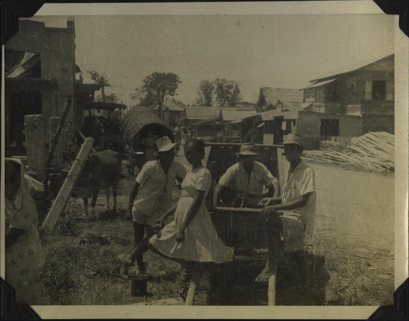 WWII PI village scene