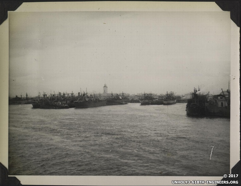 WWII PI Manila harbor 1