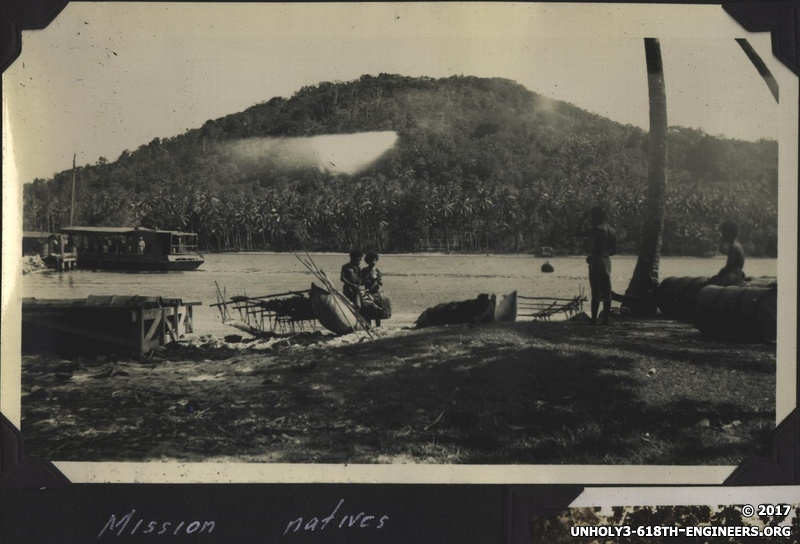 WWII NG China Strait natives