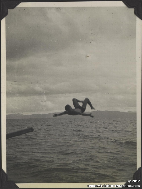 WWII NG Drury diving 2
