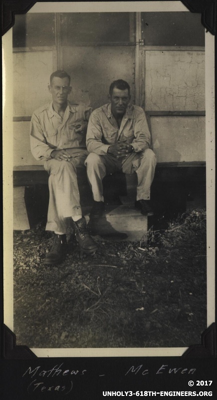 WWII NG Mathews McEwen