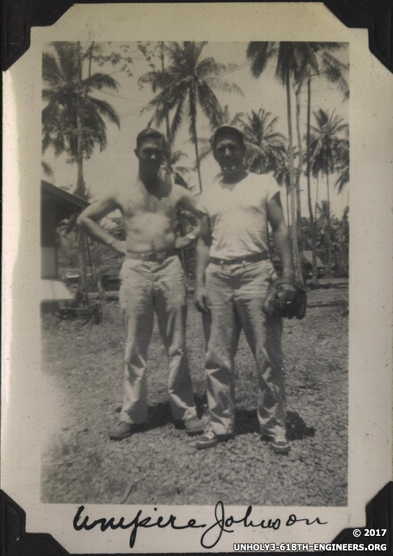 WWII NG Umpire Johnson