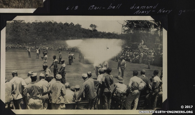 WWII NG baseball diamond