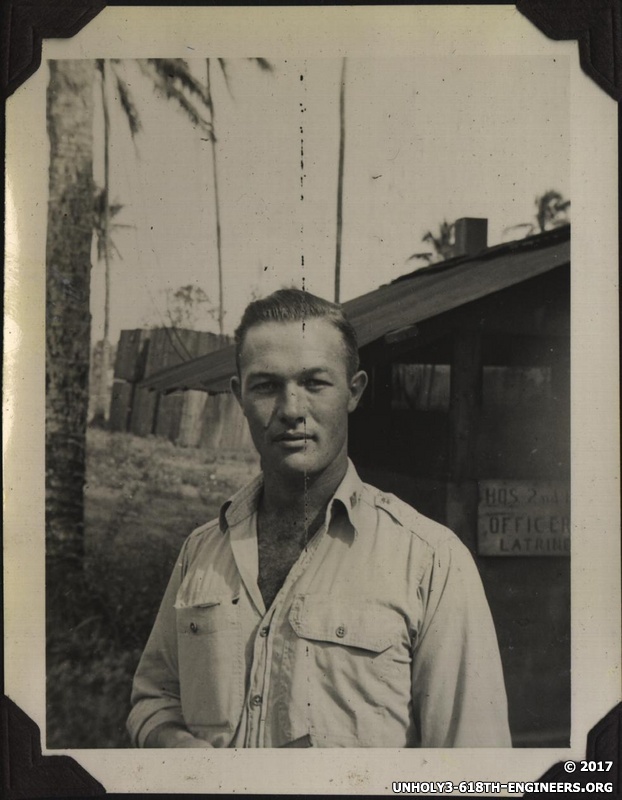 WWII NG officers latrine Johnson