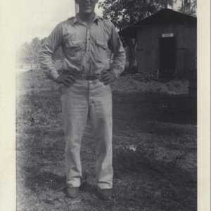 WWII NG officers shower 1