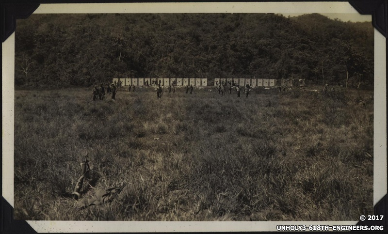WWII NG rifle range targets