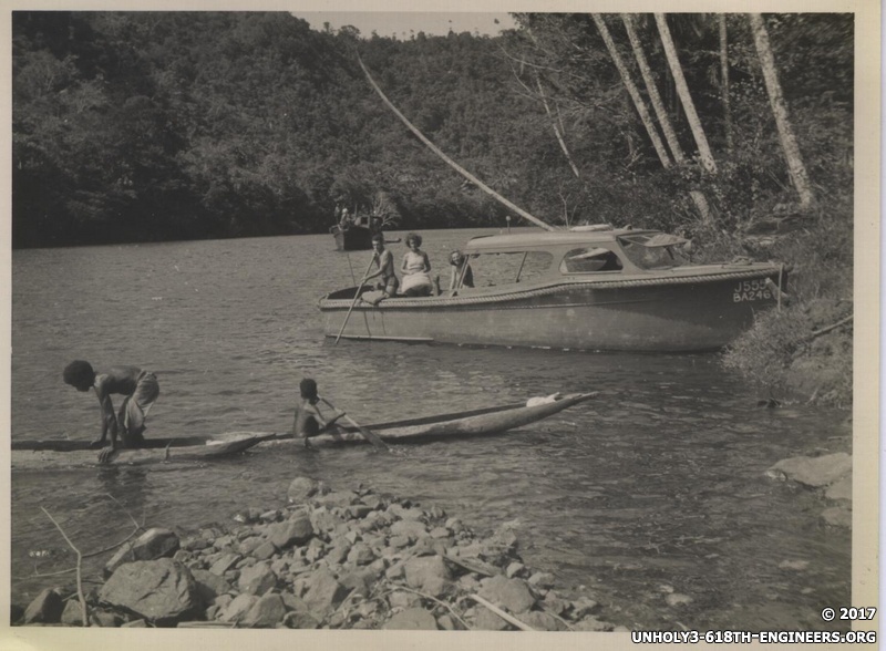 WWII NG up the river