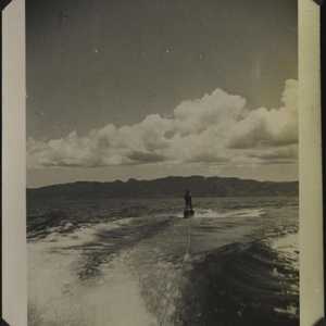 WWII NG waterskiing