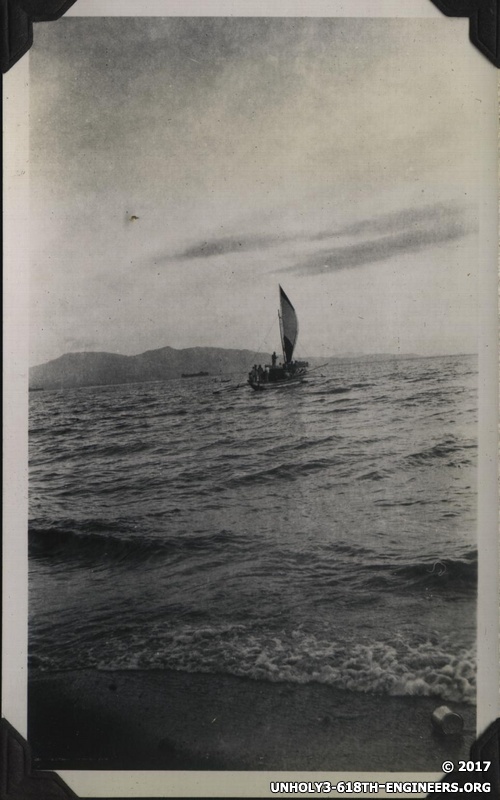 WWII PI Batangas boat sail
