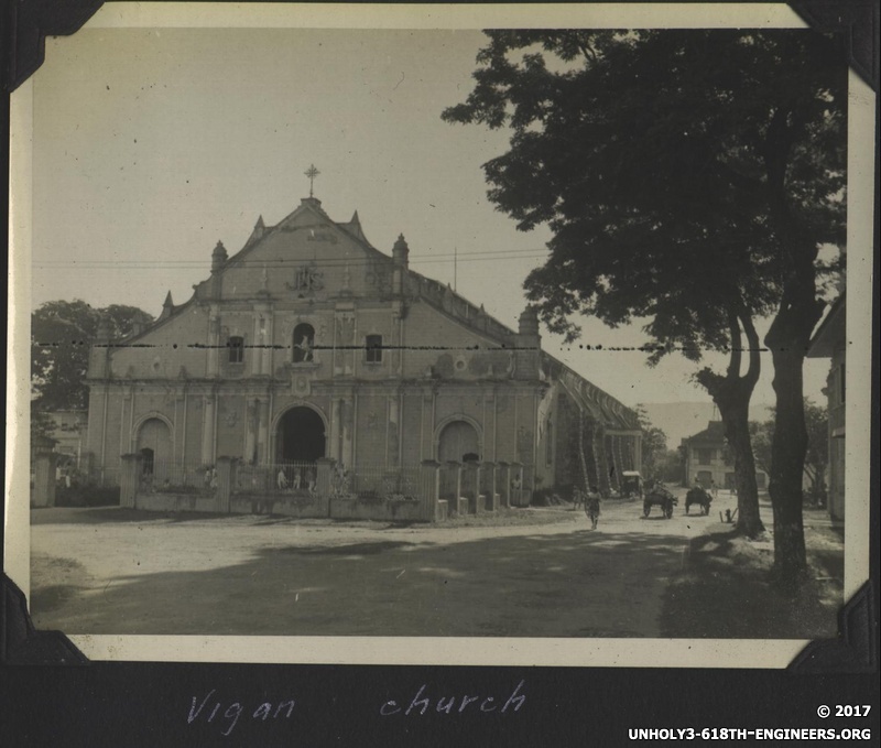 WWII PI Vigan church