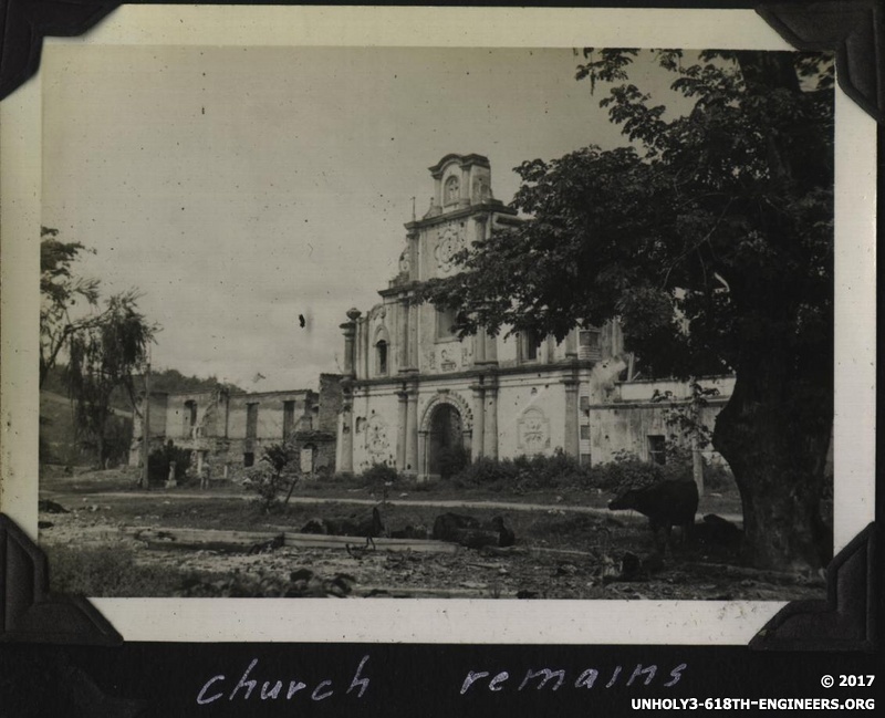 WWII PI church remains