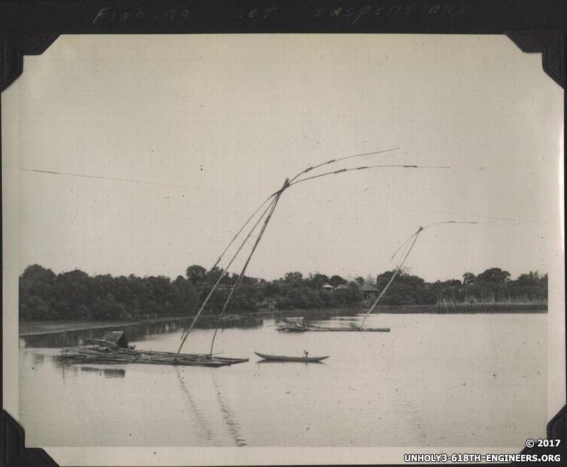 WWII PI fishing net