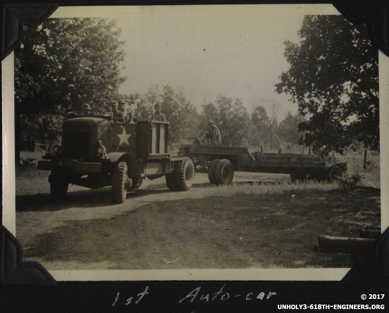 WWII autocar