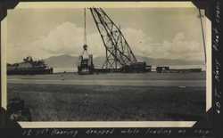 WWII 60T float crane