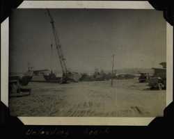 WWII PI unloading beach