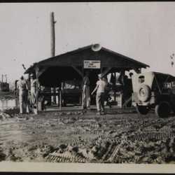 WWII PI heavy equip yard b