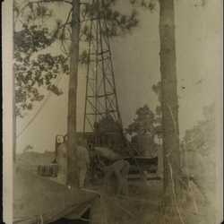 WWII Claiborne well rig 1