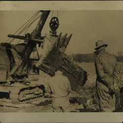 WWII steam shovel